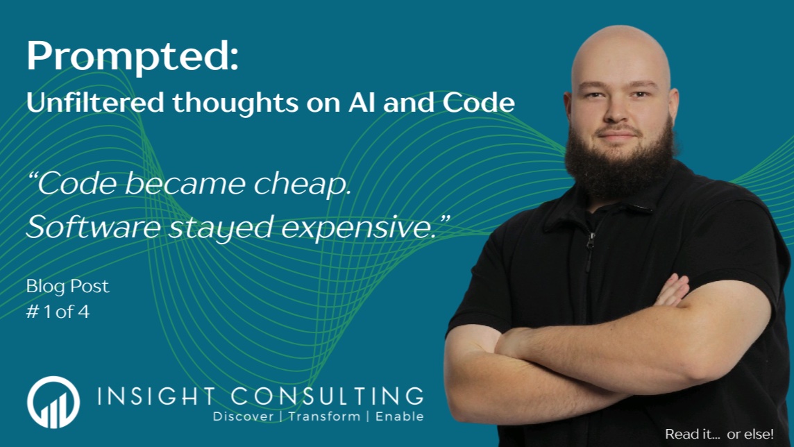 Code became cheap. Software stayed expensive.